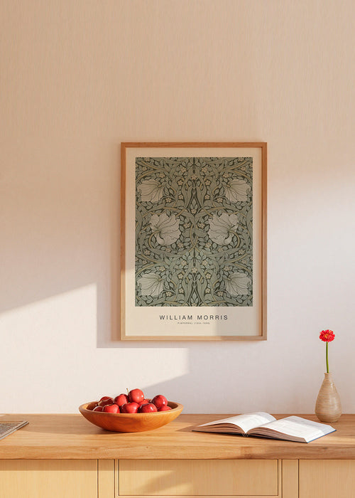 Botanische poster Pimpernel William Morris