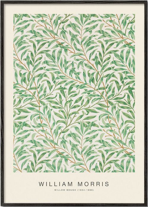 Botanische poster Willow Bough bladeren