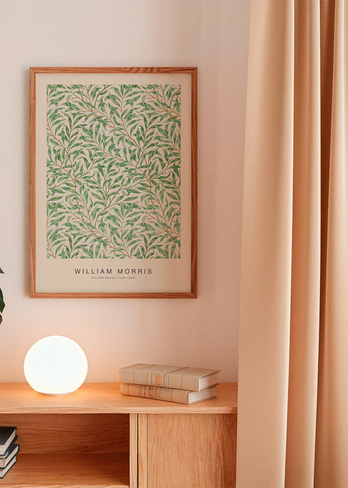 Botanische poster Willow Bough bladeren
