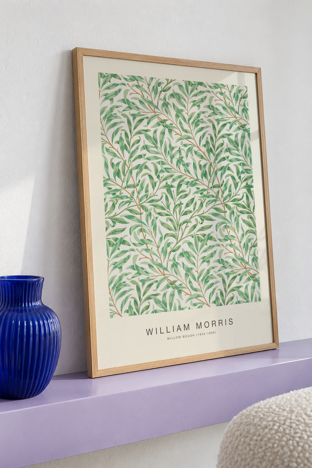 Willow Bough (Special Edition) - William Morris - Framed poster detail