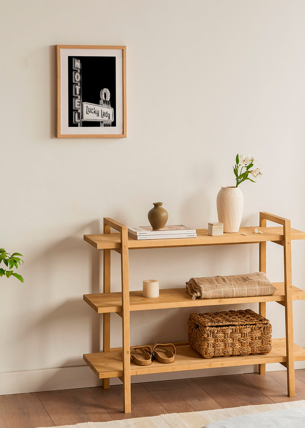 Photographie enseigne Lucky Lady du motel – Product1