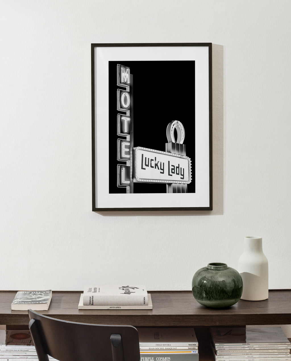 Photographie enseigne Lucky Lady du motel – Product2