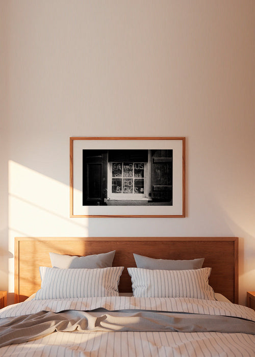 Küchenkunst: New Orleans Schild in Schwarzweiß – Product1