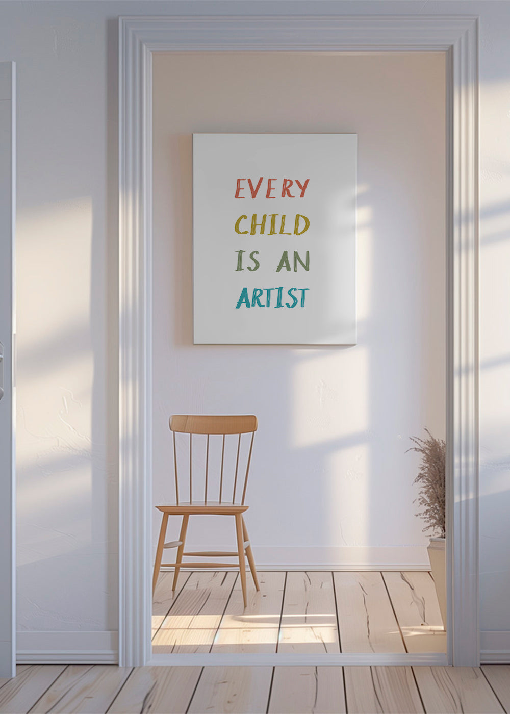 Every child is an artist Quote