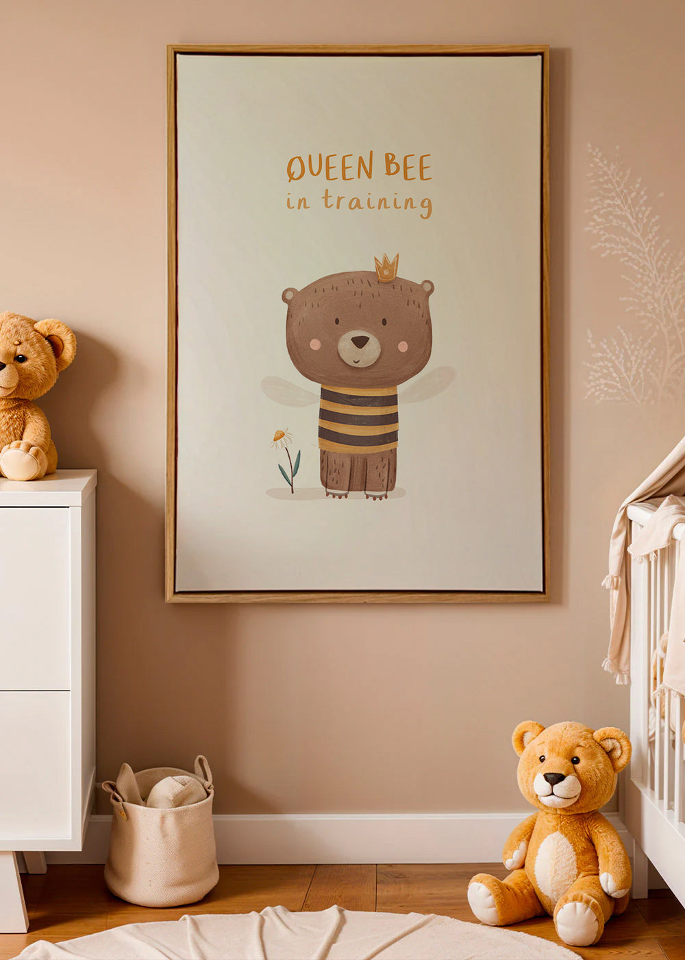 Kinderbild Bär als Biene