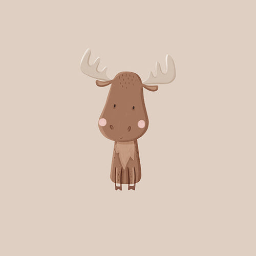 Minimalistische eland illustratie