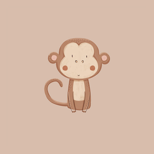 Minimalistische aap illustratie
