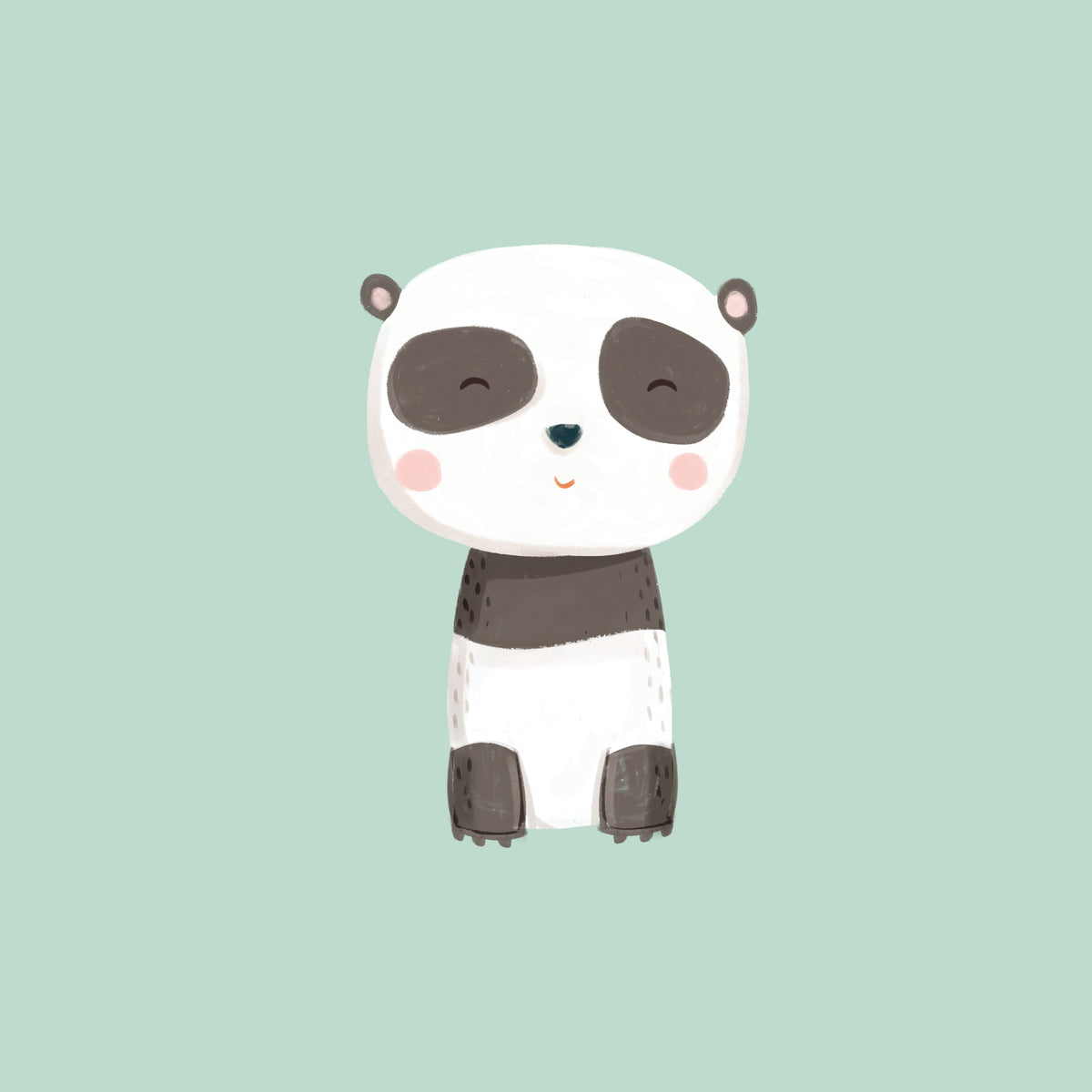 Panda bear - Unframed art print