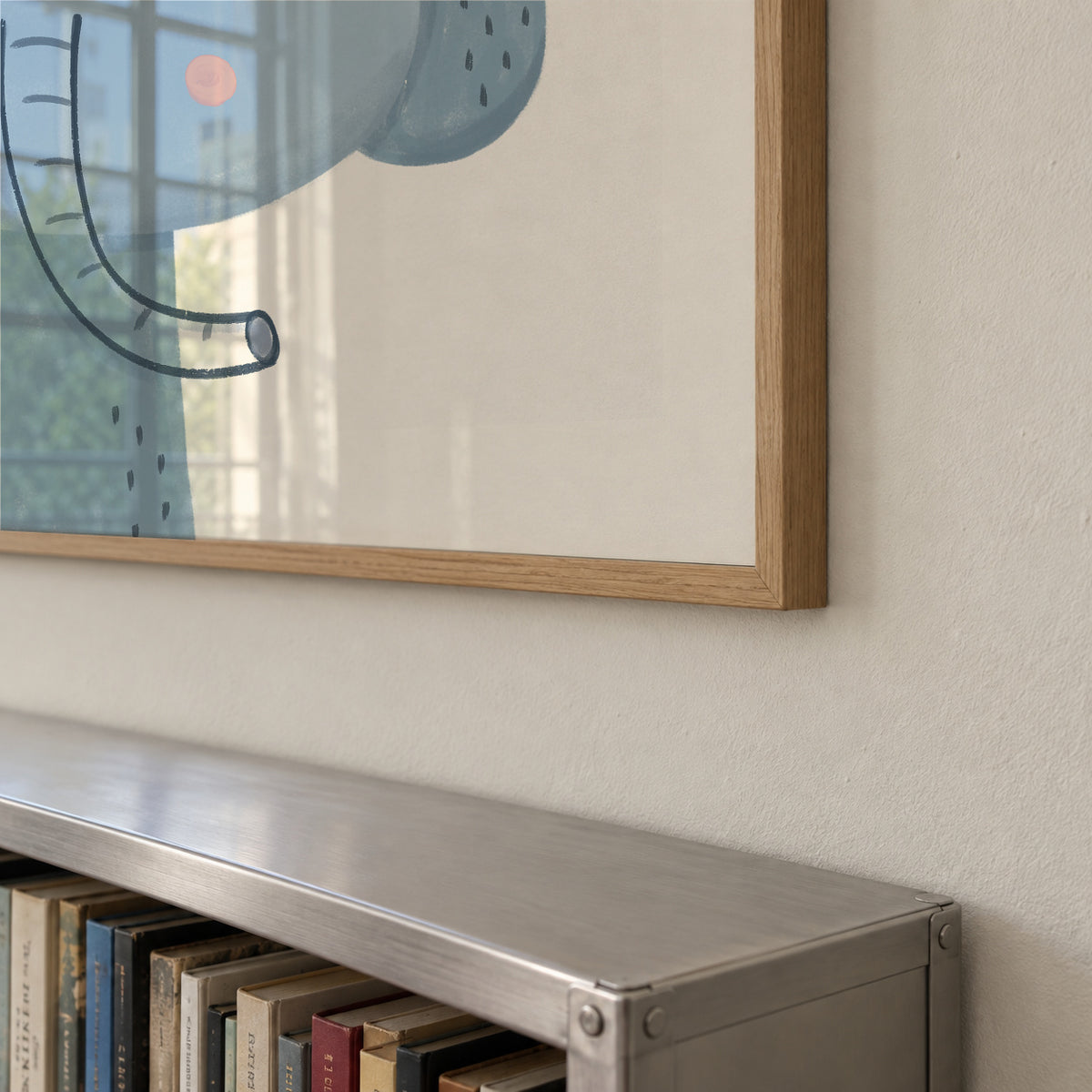 Sweet elephant - Framed poster detail