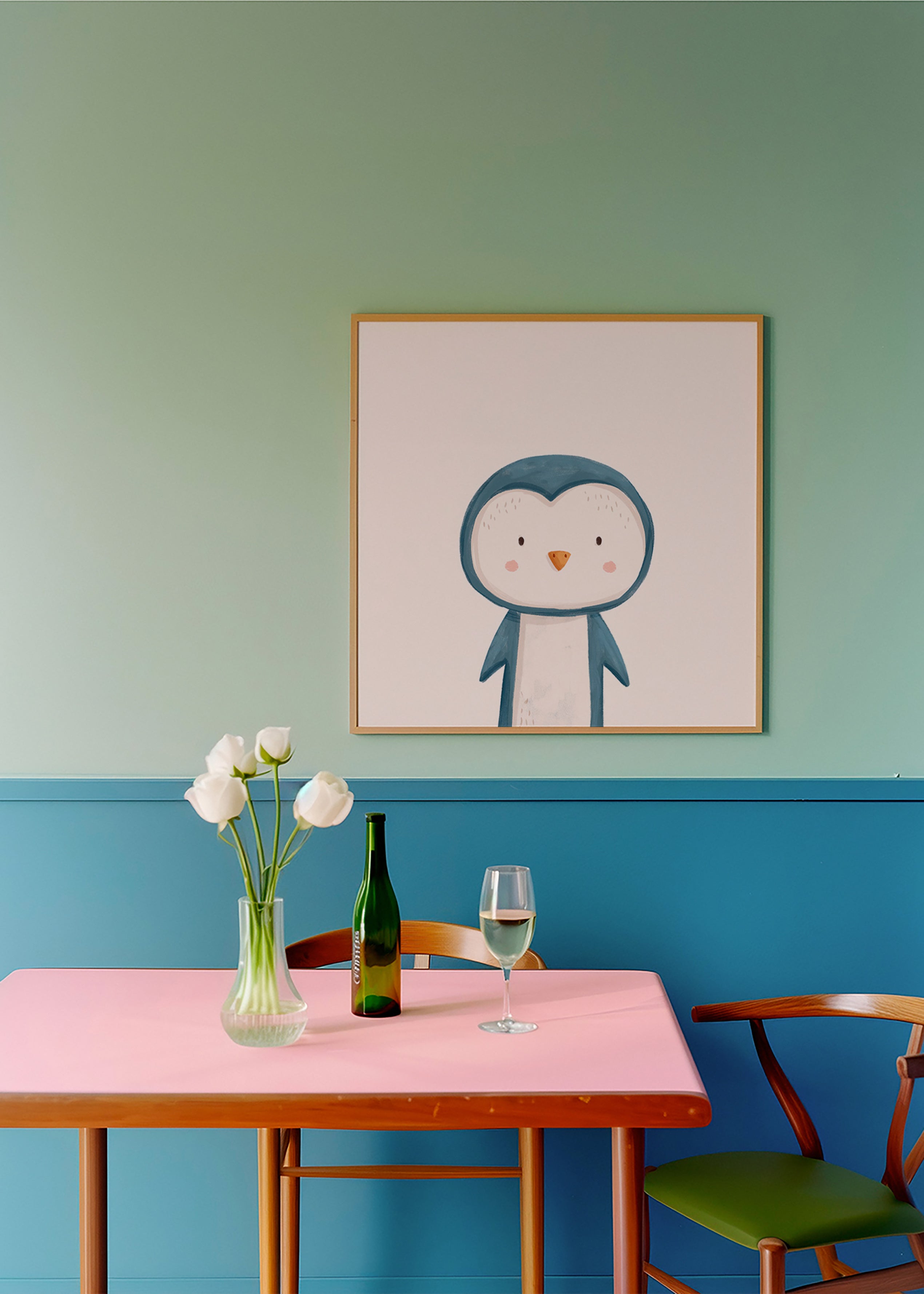 Pinguïn illustratie