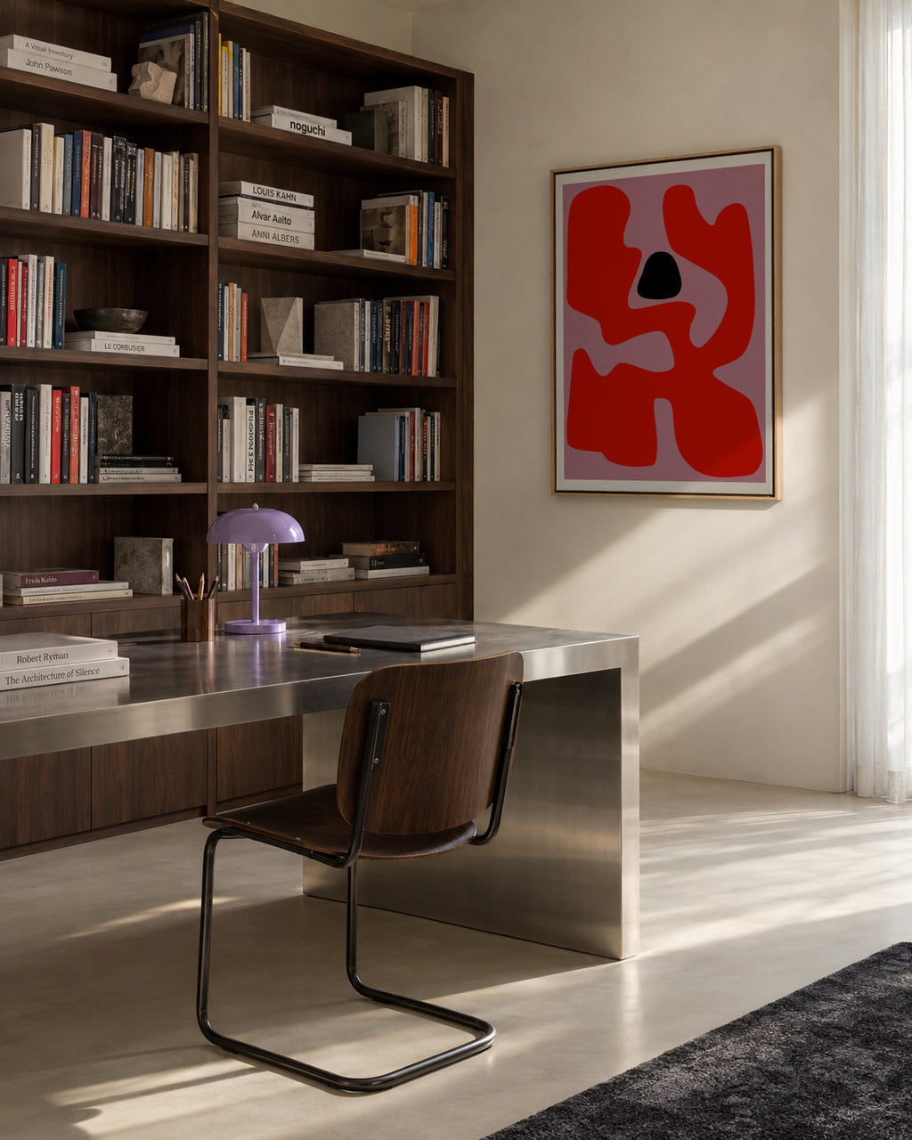 Zaaling 03 - Framed canvas in an interior
