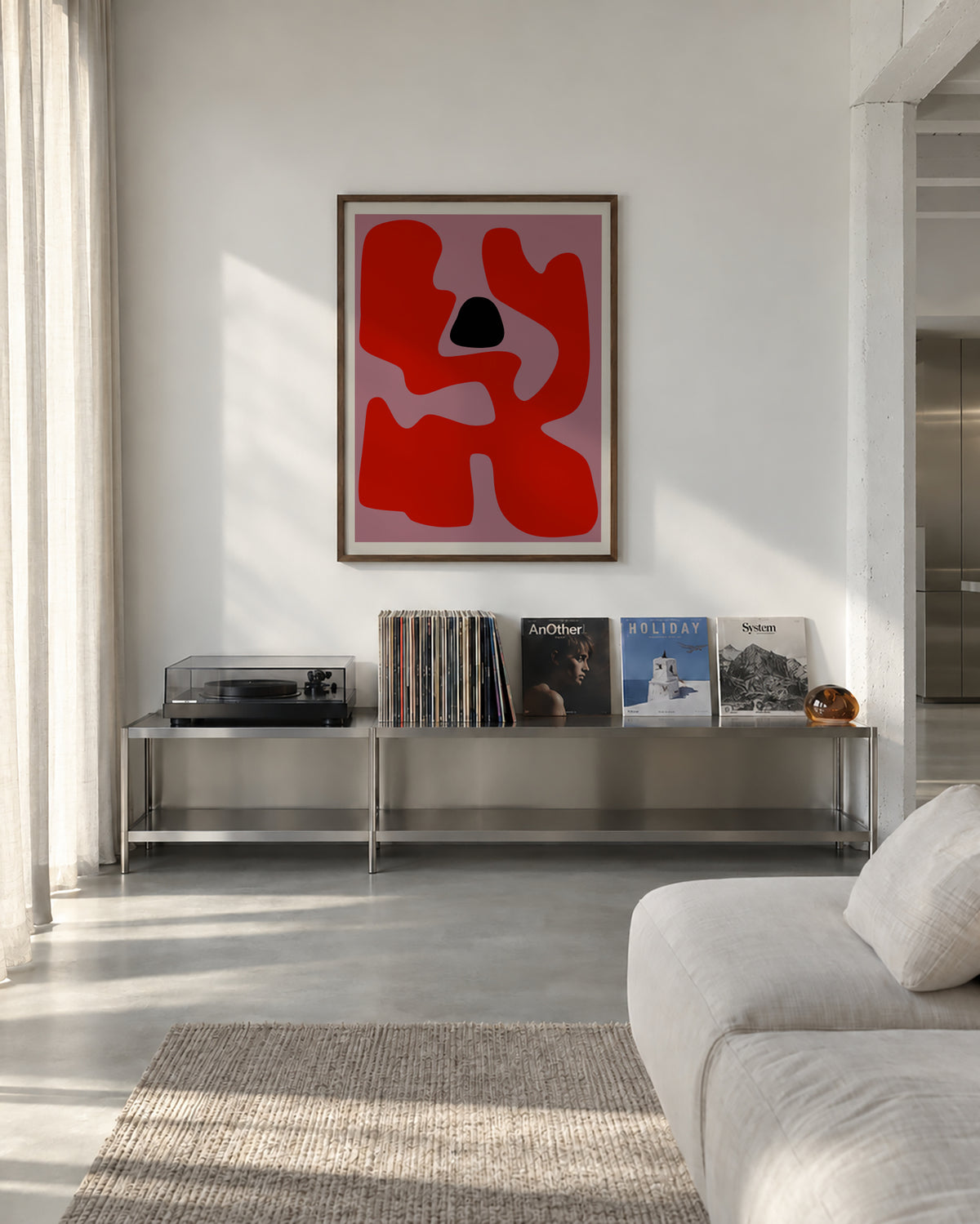 Zaaling 03 - Framed poster in an interior