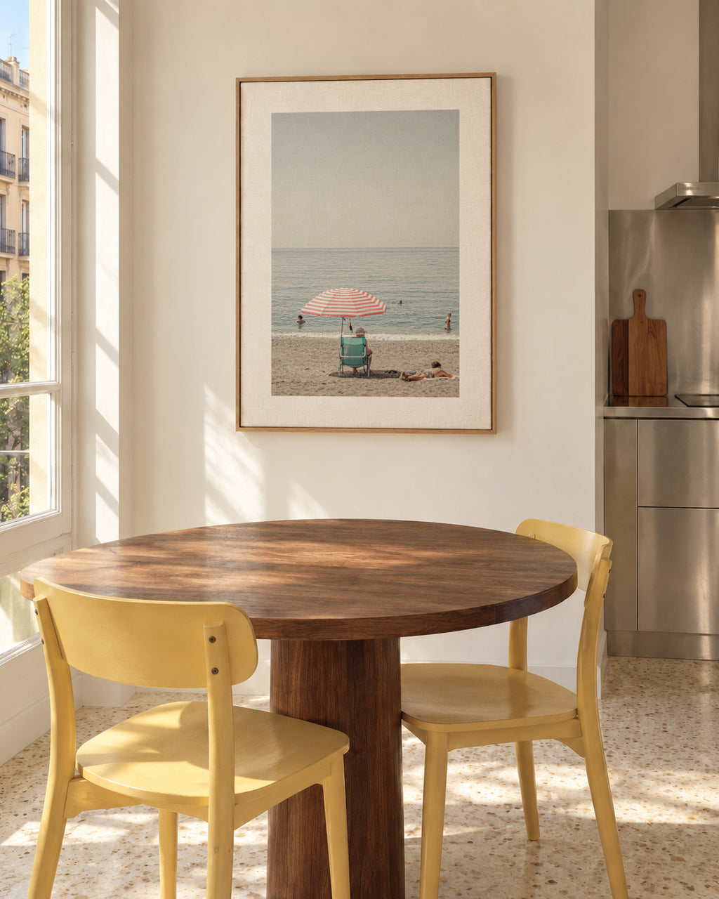 Southern Spain V - Framed canvas in an interior