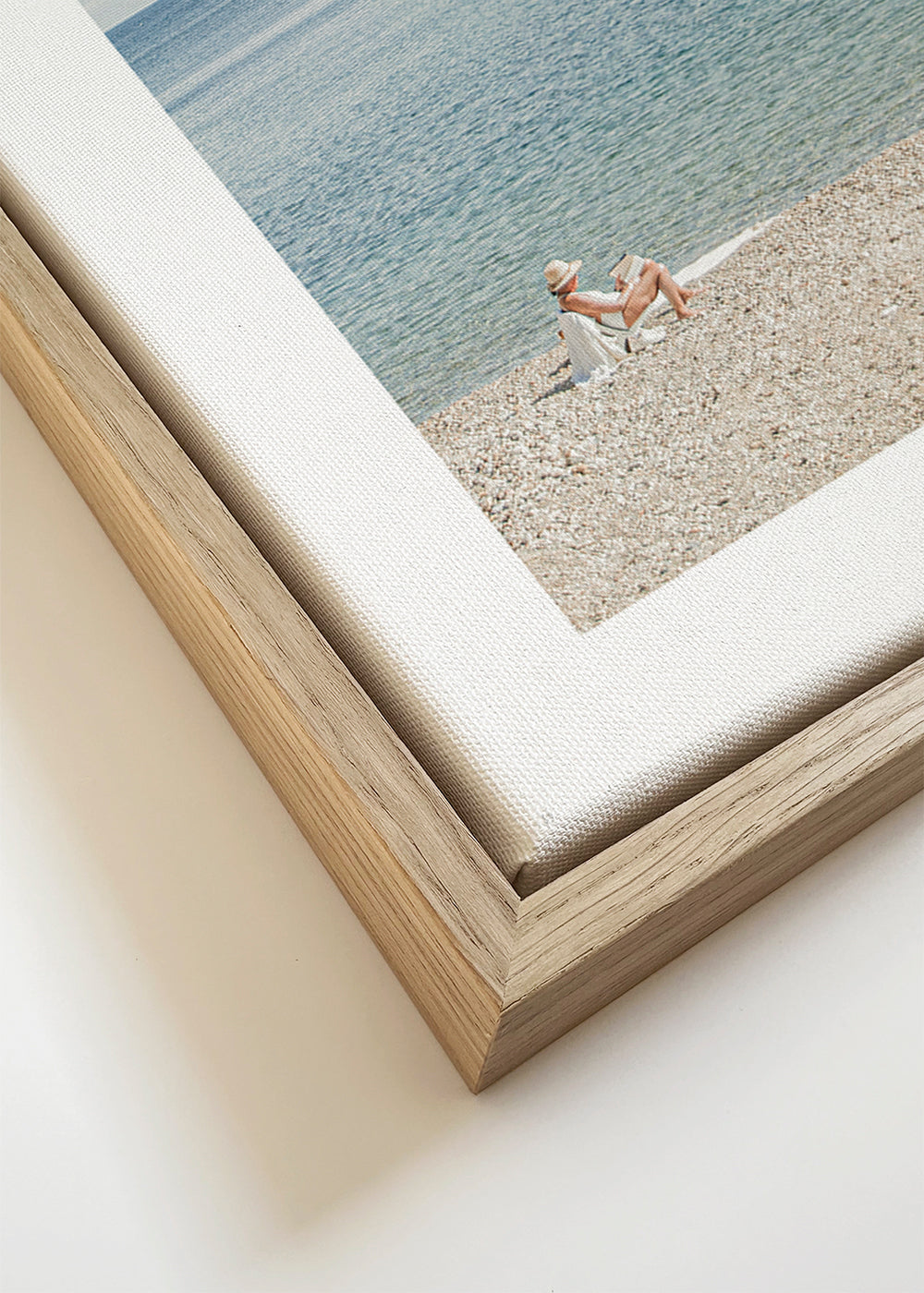 Landschap kunst: serene kust met rotsachtig eiland