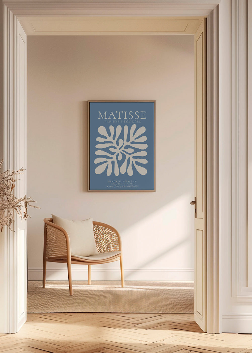Henri Matisse BLUE papiers découpés I