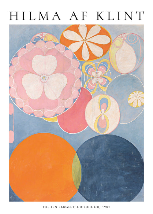 Hilma af Klint The Ten Largest - Unframed art print