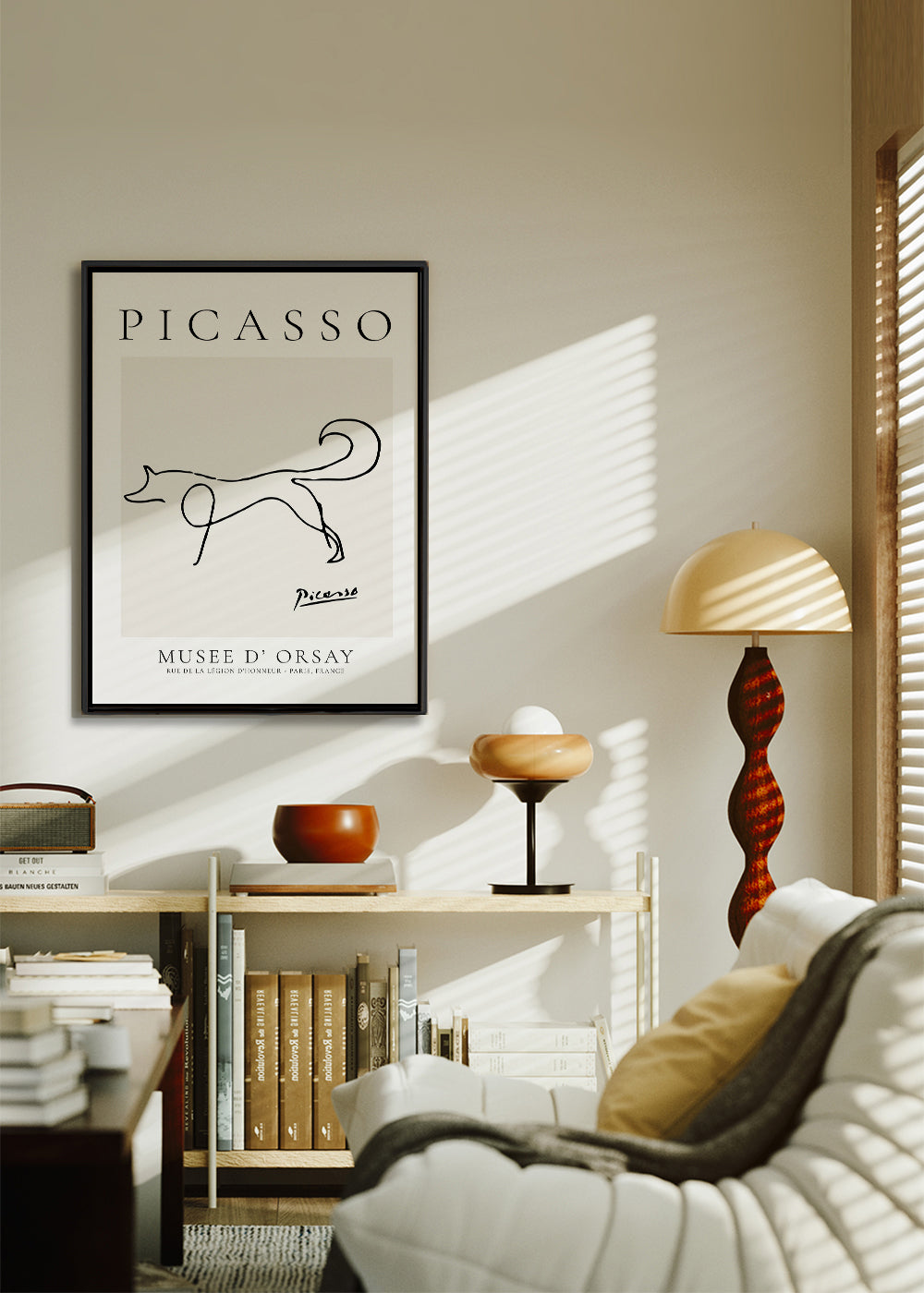 Pablo Picasso Animals Drawing Fox