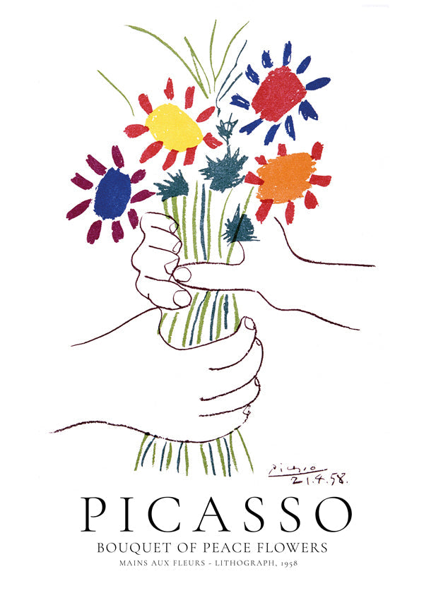 Pablo Picasso Bouquet Of Peace