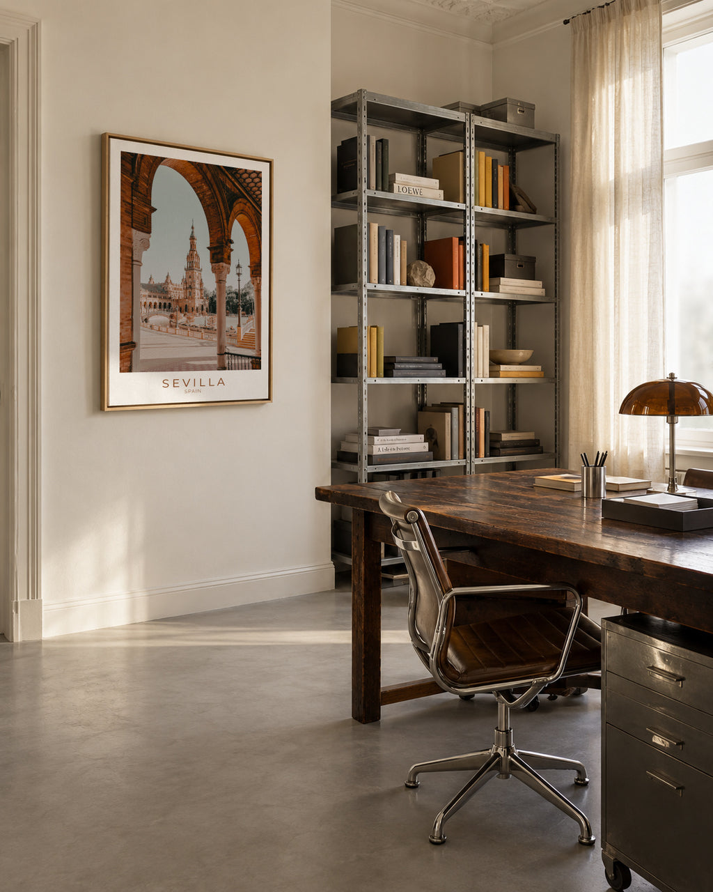 Spain Collection - Sevilla - Framed canvas in an interior