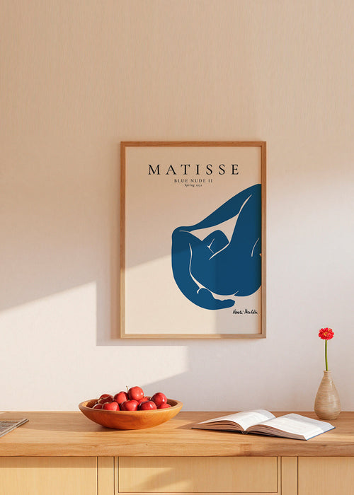 Blauwe figuur illustratie liggende pose