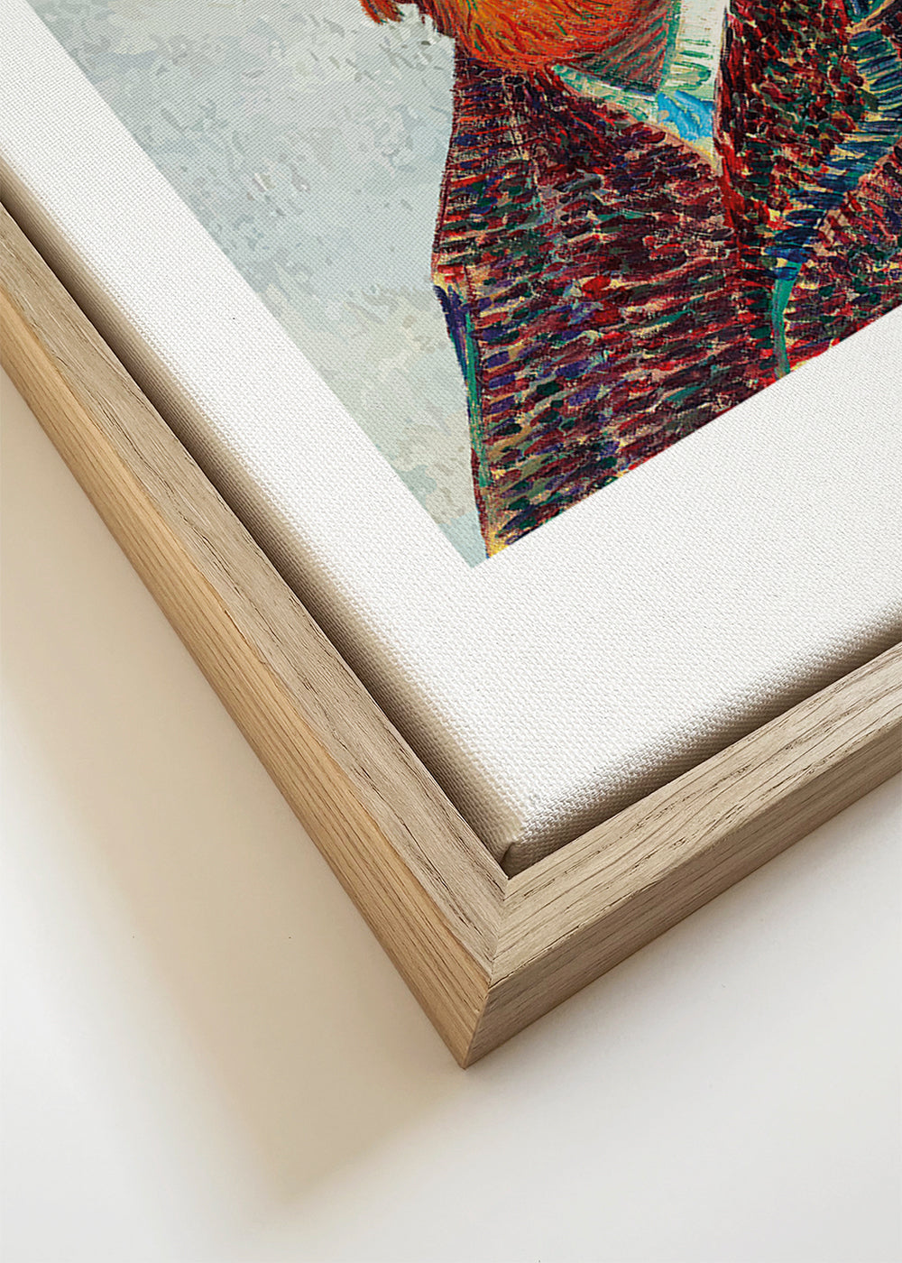 Botanische print bloemportret met vlinders