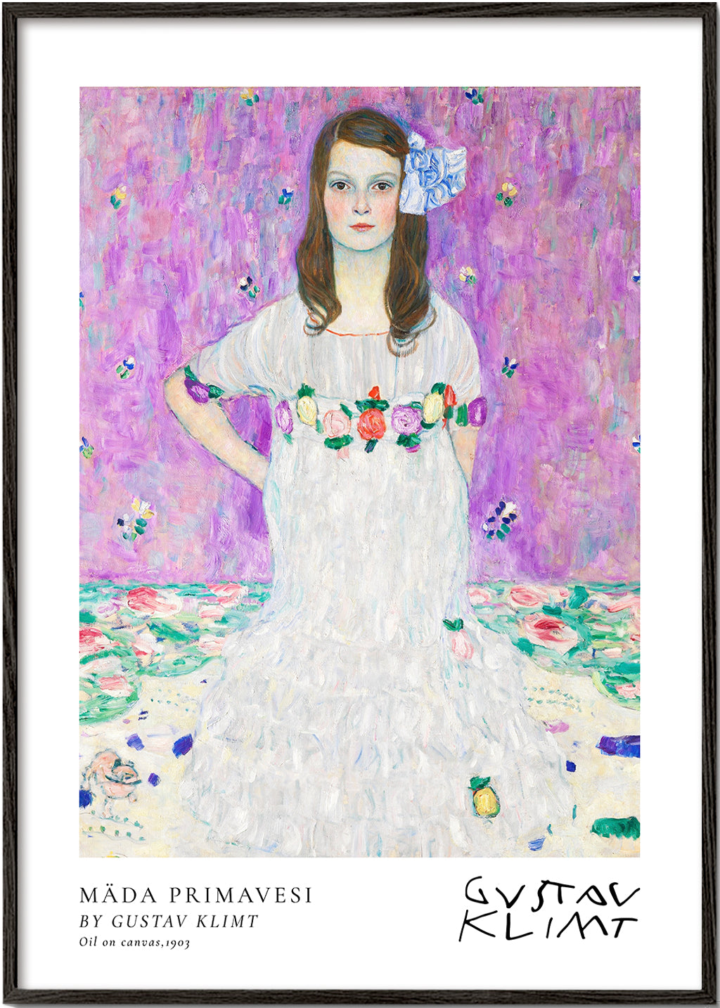 Ma?da Primavesi by Gustav Klimt