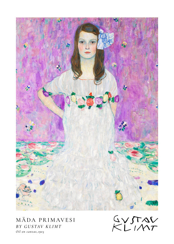 Ma?da Primavesi by Gustav Klimt