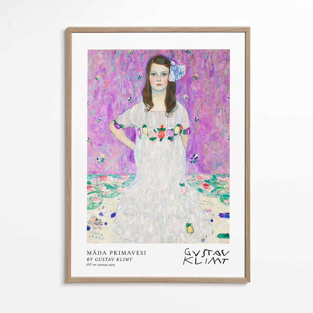 Ma?da Primavesi by Gustav Klimt