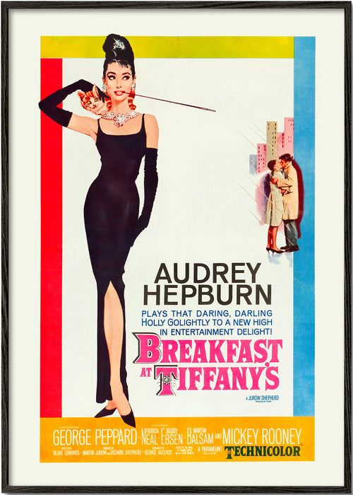 Vintage poster Audrey Hepburn klassieker