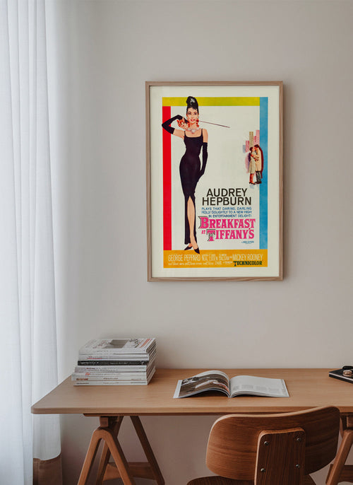 Vintage poster Audrey Hepburn klassieker