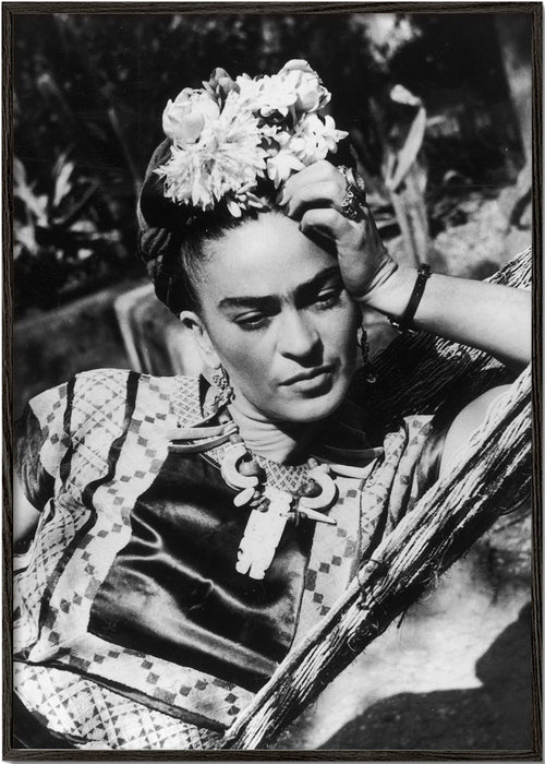 Vintage portretfoto van Frida Kahlo