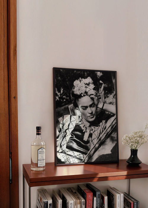 Vintage portretfoto van Frida Kahlo