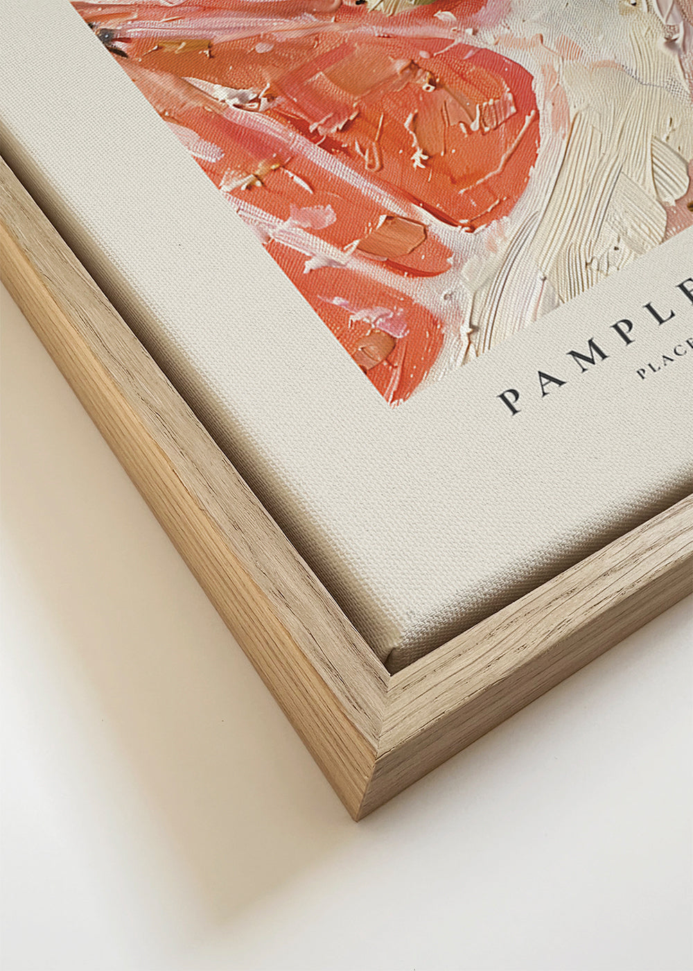 Keuken kunst: roze grapefruit impasto