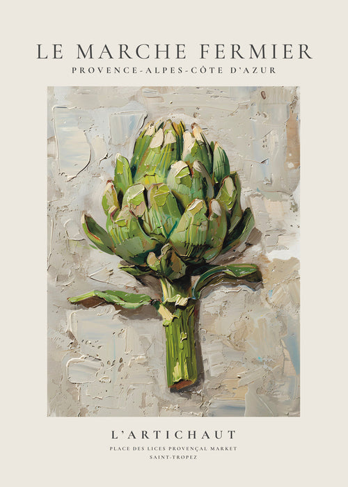 Keuken kunst: artisjok in olie