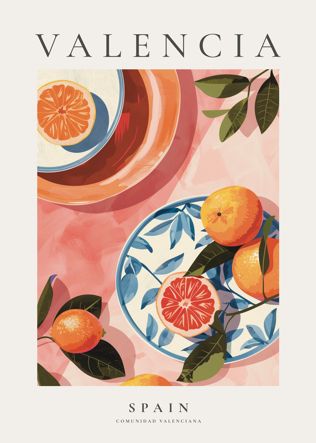 Valencia, Spain - Unframed art print