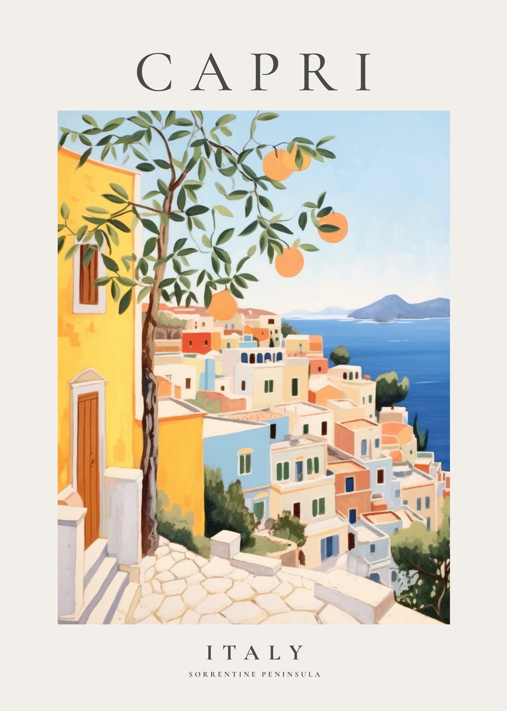 Capri, Italy - Unframed art print