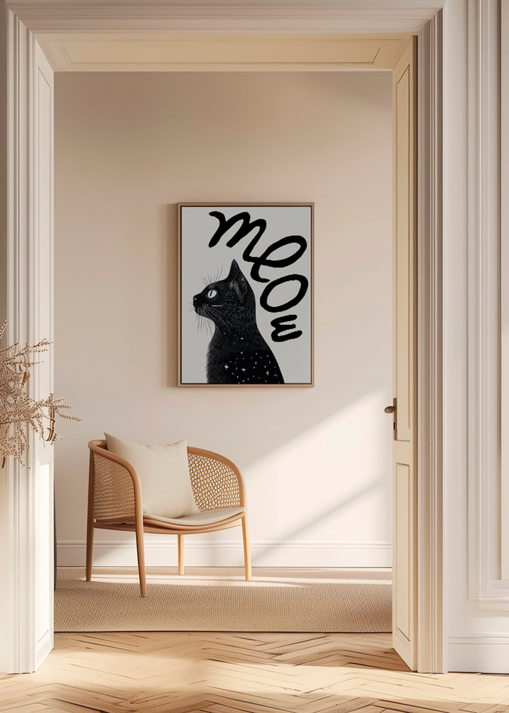 Meow (Cat portrait)