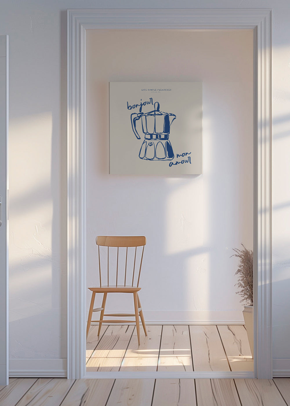 Life Simple simple pleasures - Bonjour mon amour - SQUARE