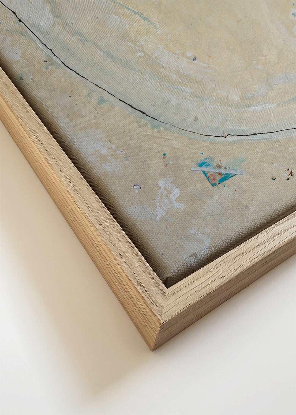 Abstract kunstwerk met verweerde muurtextuur