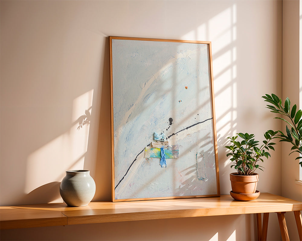 Abstraktes Bild Ikigai