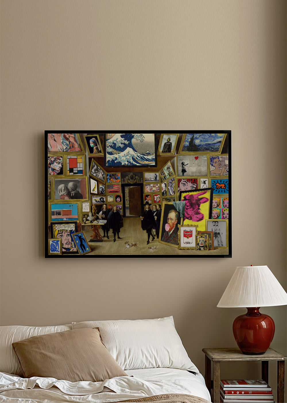 Collage van galerij-iconen