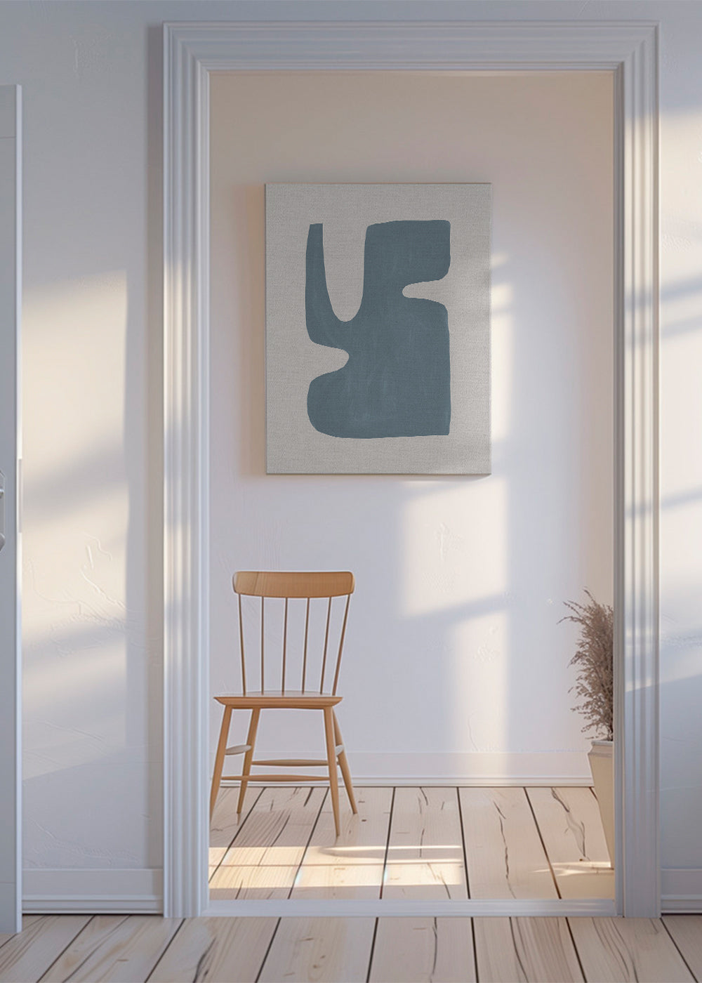 Mid Century Blue I