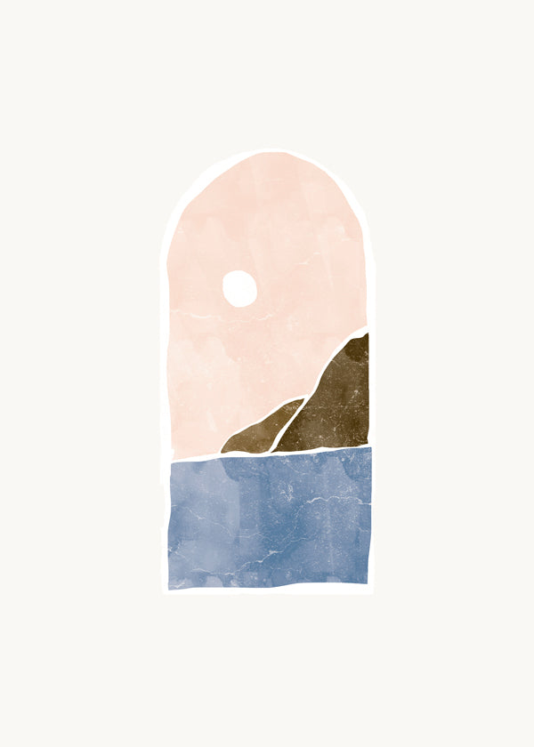 Tropical Window Landscape I