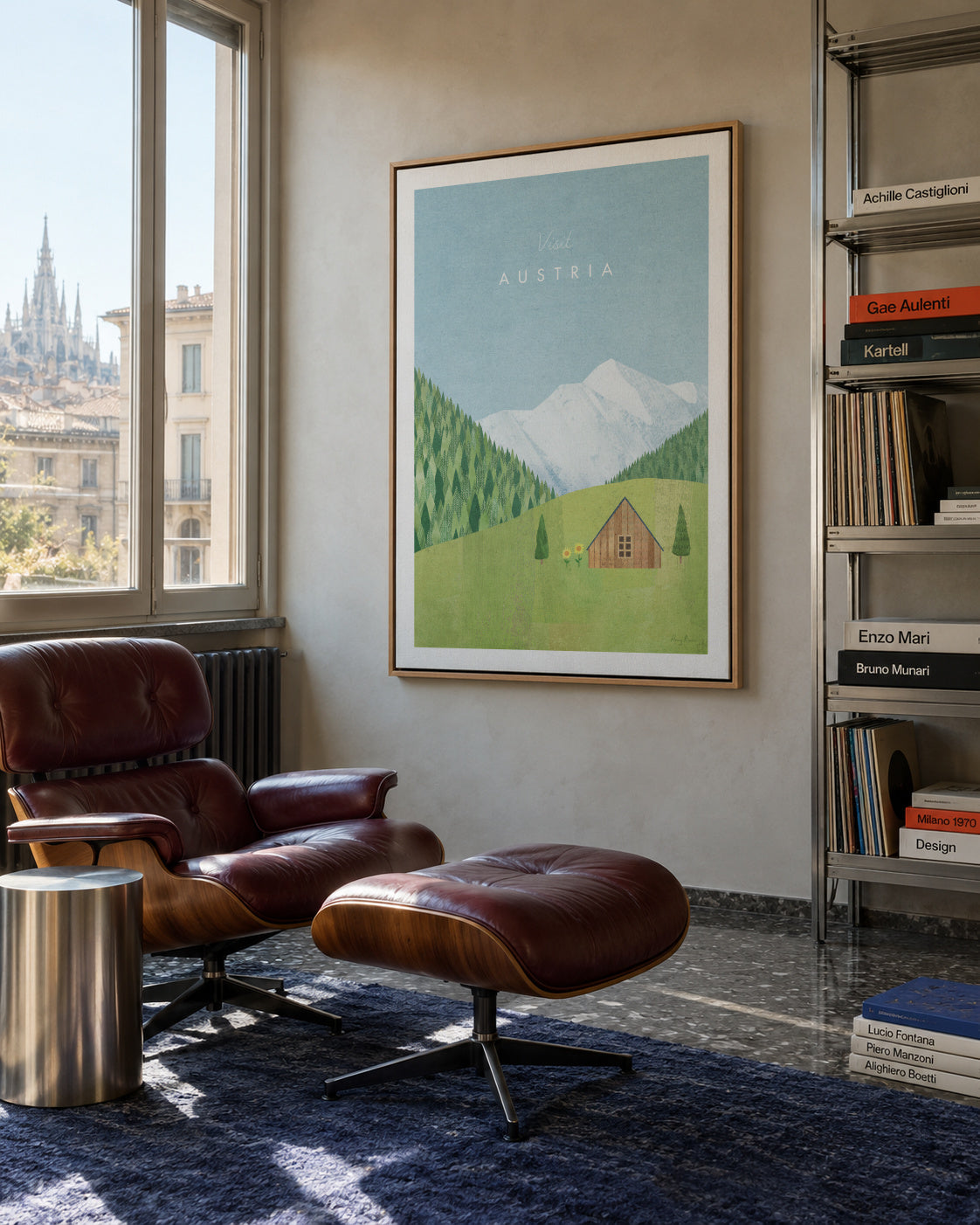 Austria - Framed canvas in an interior
