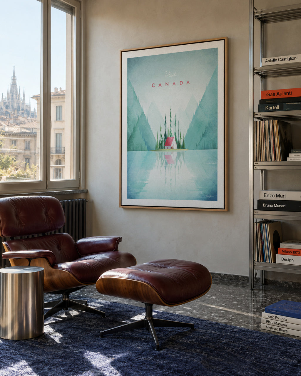 Canada - Framed canvas in an interior