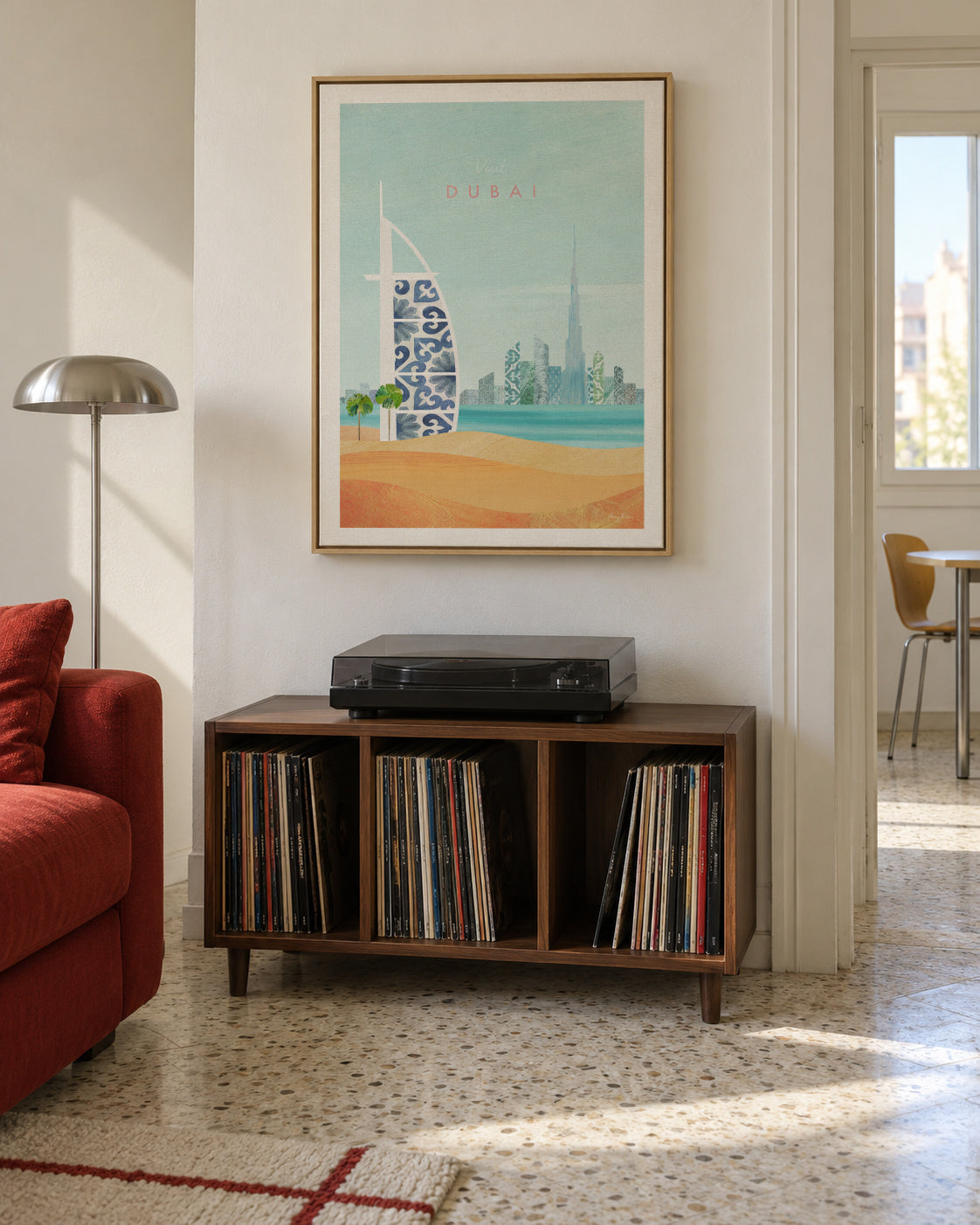 Dubai - Framed canvas in an interior
