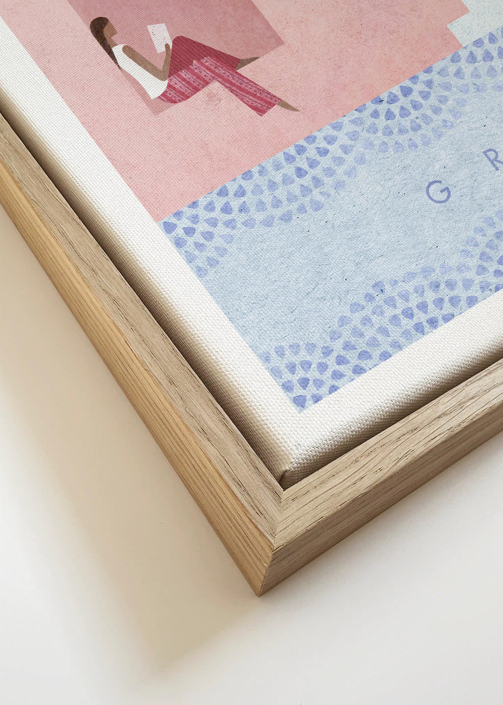 Greece - Framed canvas detail