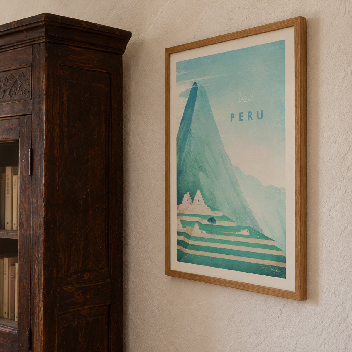 Peru - Framed poster detail