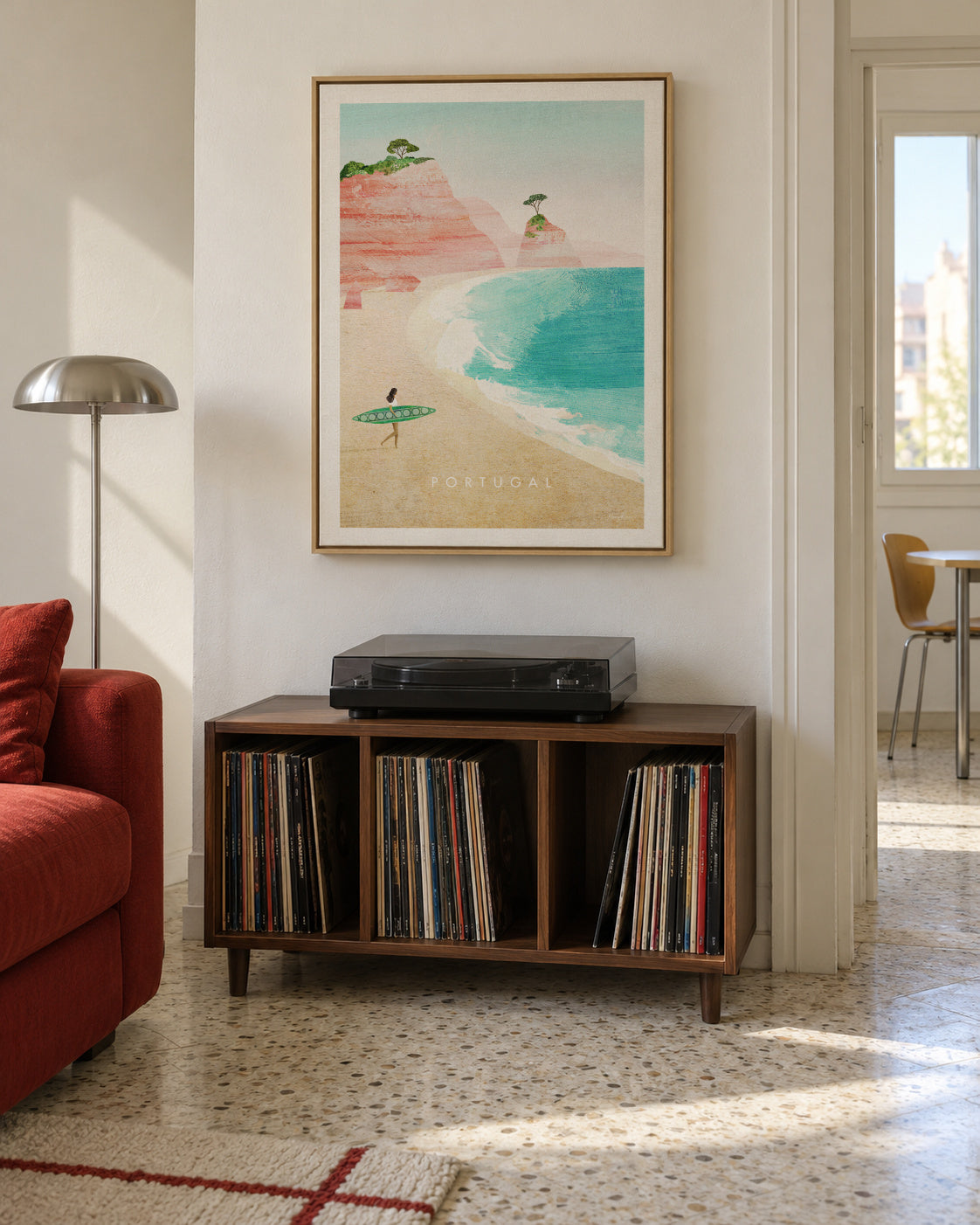 Portugal - Framed canvas in an interior