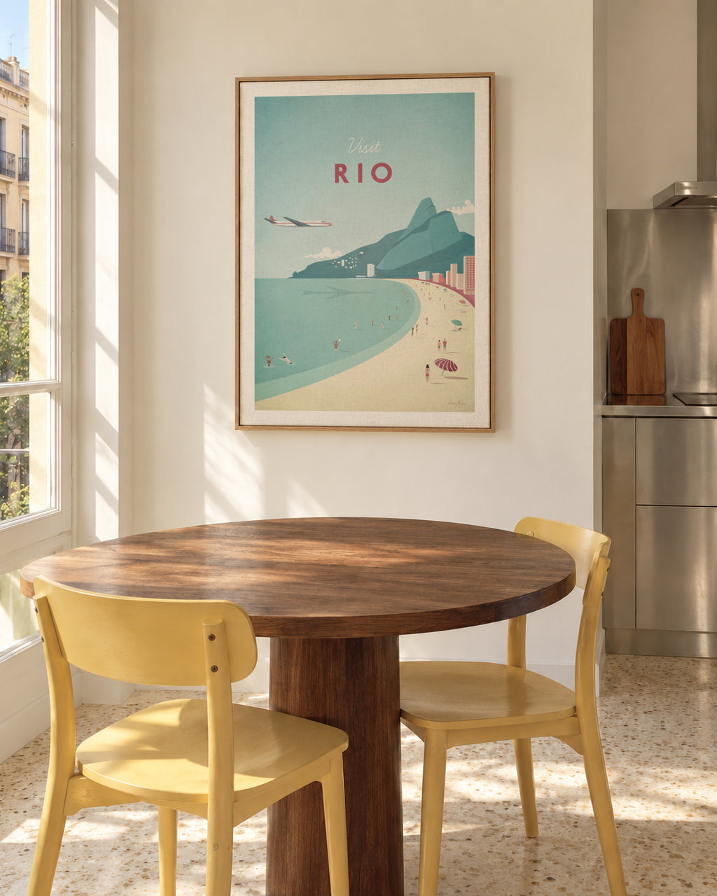 Rio - Framed canvas in an interior